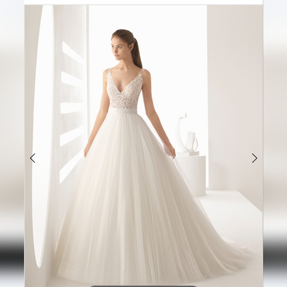 ROSA CLARA Alejo Wedding Dress Size 12